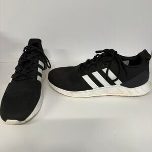 Adidas Swift Run Core Black White Men's Size 13 - FY5951